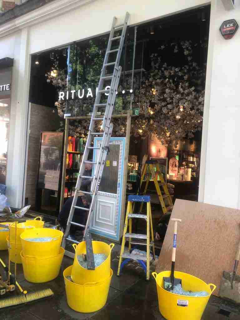 Glass Repaired